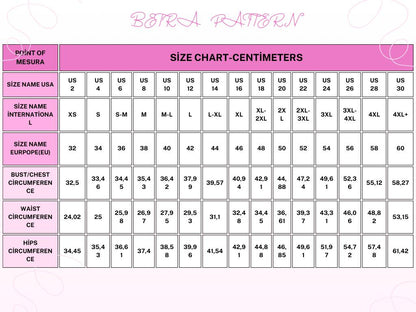 BETRAPATTERN Halter Neck Mini Dress Sewing Pattern PDF Bohemian Style