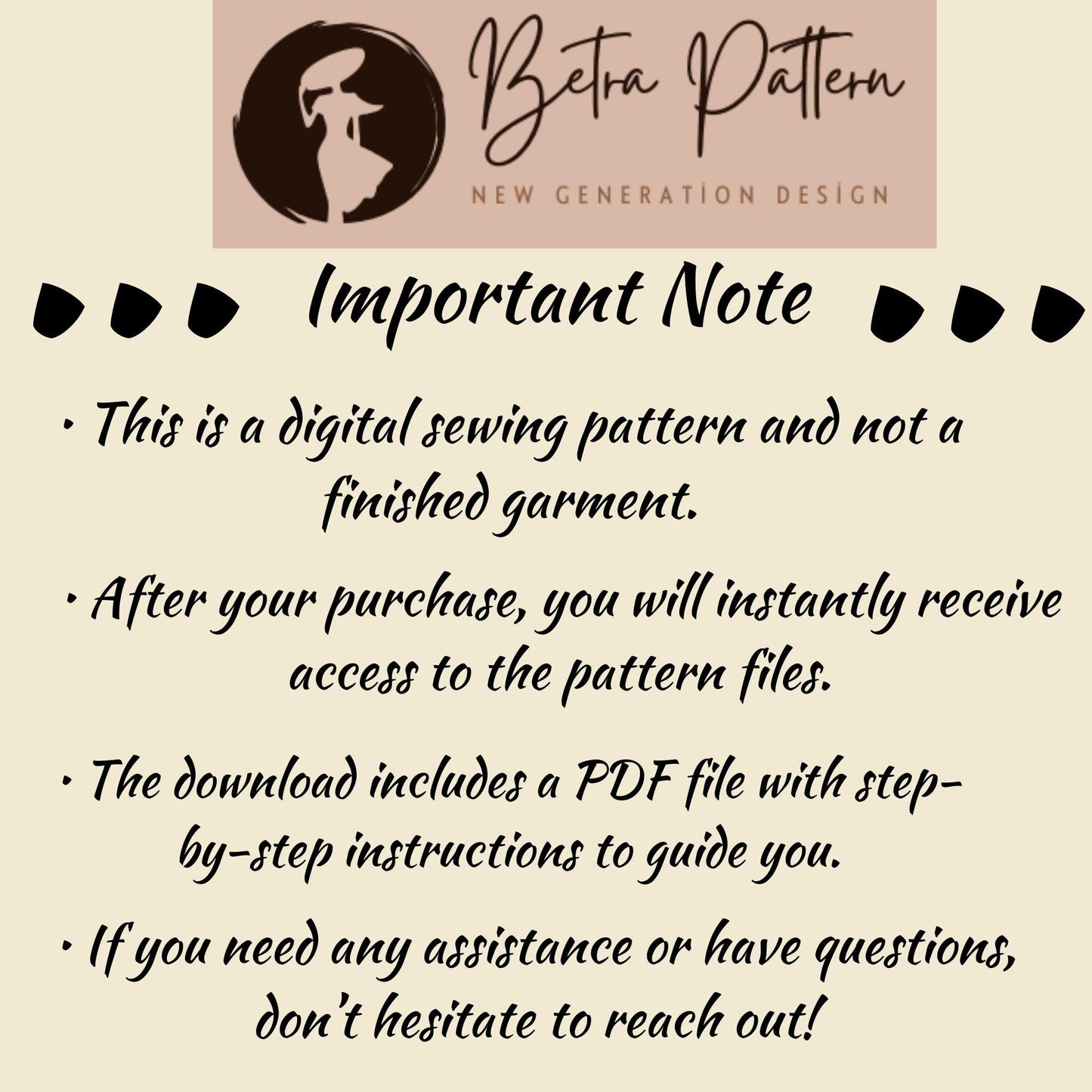 BETRAPATTERN Victorian Sweetheart Neck Dress Sewing Pattern PDF Download