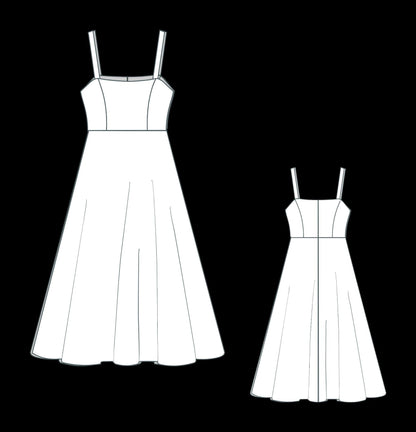 BETRAPATTERN Tulle Ball Gown Sewing Pattern Prom Fairy Dress XS-4XL
