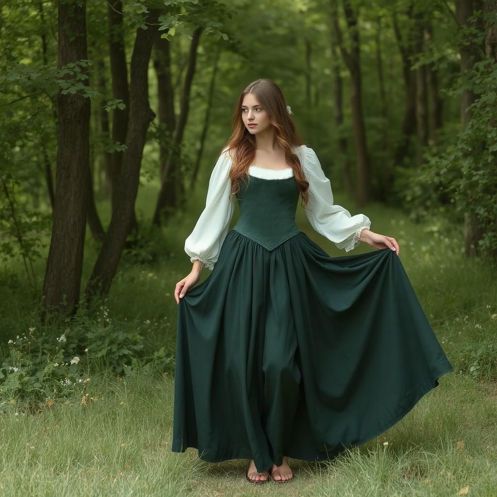 BETRAPATTERN Renaissance Dress Set Sewing Pattern Blouse Skirt Corset XS-4XL