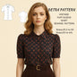 BETRAPATTERN Vintage Puff Sleeve Blouse Sewing Pattern PDF Bundle